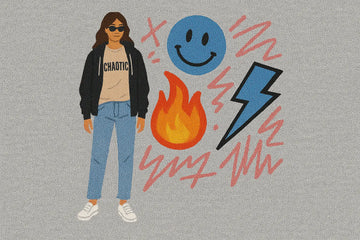 Gen Z Fashion Hits: "Chaotic Customisation" with DTF Transfers