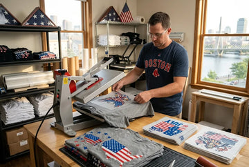 4th of July DTF Transfers for Patriotic Shirts in Boston