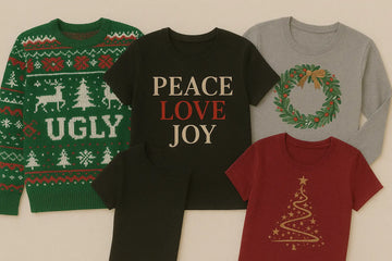 Christmas Fashion Lines with DTF: From Ugly Sweaters to Chic Tees