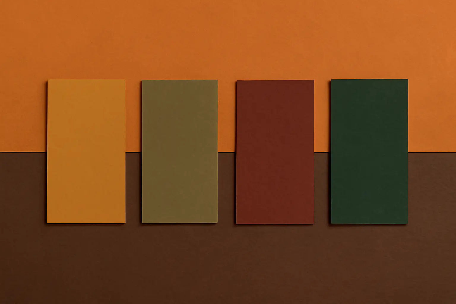 Fall-Themed Color Palettes for DTF Transfers
