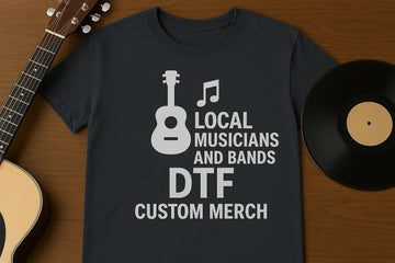 How Local Musicians and Bands Use DTF for Custom Merch