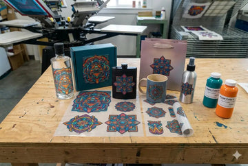 Hyper Color 9 Version: Raised UV DTF Transfers for Product Labels, Packaging, and Custom Branding