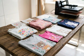 Smooth Smocked Details on Tops with DTF Transfers