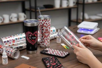 Valentine’s Day UV DTF Transfers for Custom Gifts & Merchandise