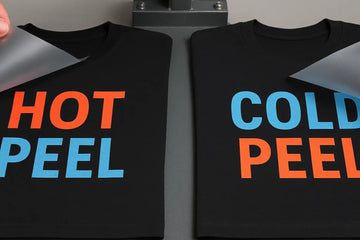 What’s the Difference Between Hot Peel and Cold Peel DTF Transfers?