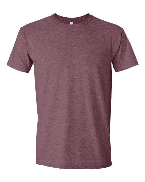 Gildan-Softstyle® T-Shirt-64000 - Heather Maroon - 