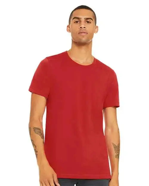 BELLA + CANVAS - Jersey Tee - 3001 - Red - 