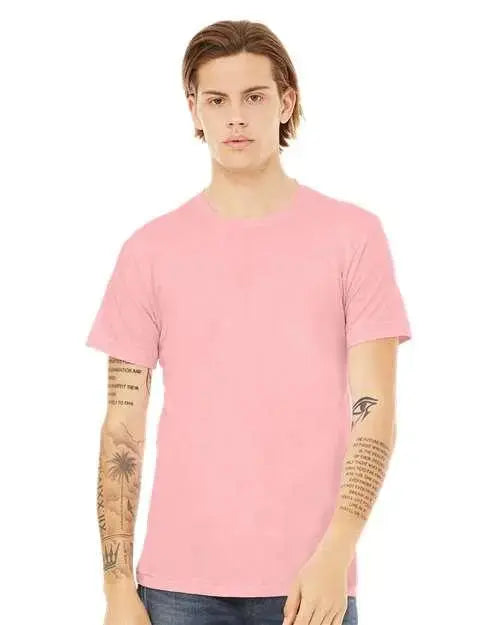 BELLA + CANVAS - Jersey Tee - 3001 - Pink - 