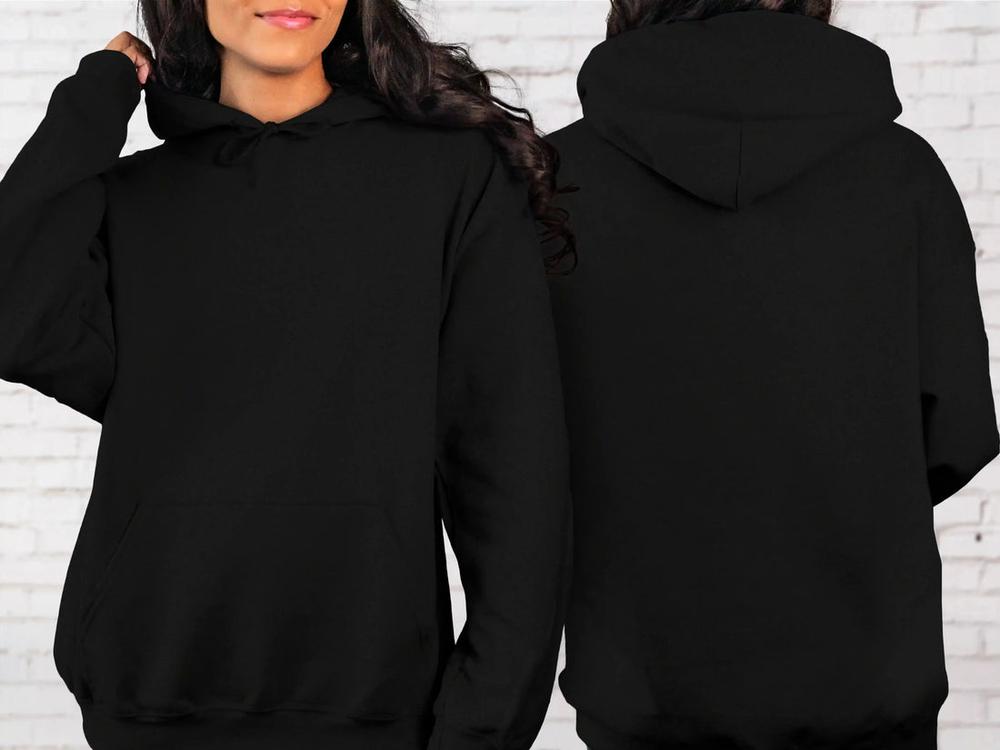 Gildan® 18500 Adult Hooded Sweatshirt Black 