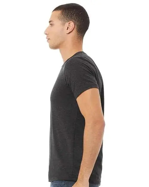 BELLA + CANVAS - Jersey Tee - 3001 - Heather Dark Grey - 