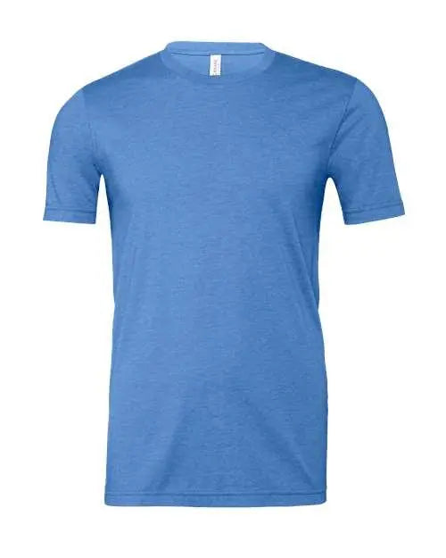 BELLA + CANVAS - Jersey Tee - 3001 - Heather Colombia Blue - 