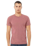 BELLA + CANVAS - Jersey Tee - 3001 - Heather Mauve - 