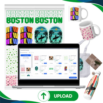 Sublimation Gang Sheet Builder 30" Wide | Custom Full Color Transfer