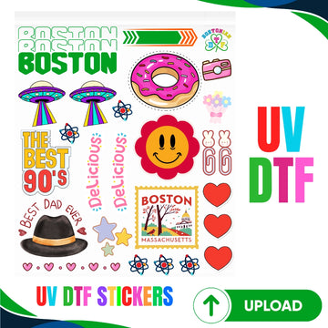 Custom UV DTF Gang Sheet - Upload Your Ready to Print File