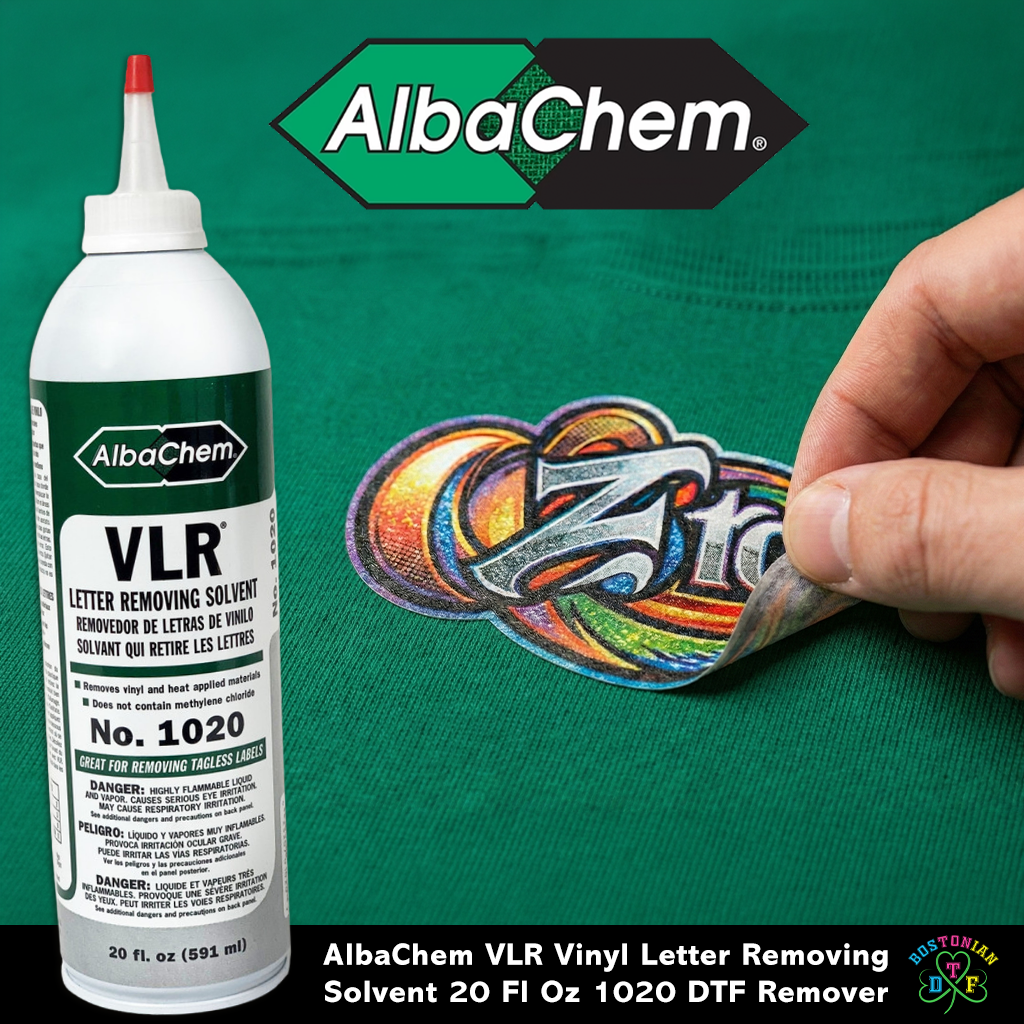 AlbaChem VLR Vinyl Letter Removing Solvent 20 Fl Oz 1020 DTF Remover